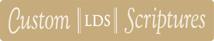 Custom LDS Scriptures logo
