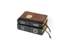 Load image into Gallery viewer, Premium - Holy Bible & Triple Combination - Regular - Black and Rustic Whiskey | Custom LDS Scriptures is the best source for colored scriptures