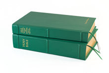 Load image into Gallery viewer, Premium - Holy Bible & Triple Combination - Large - Emerald Green | Custom LDS Scriptures is the best source for colored scriptures