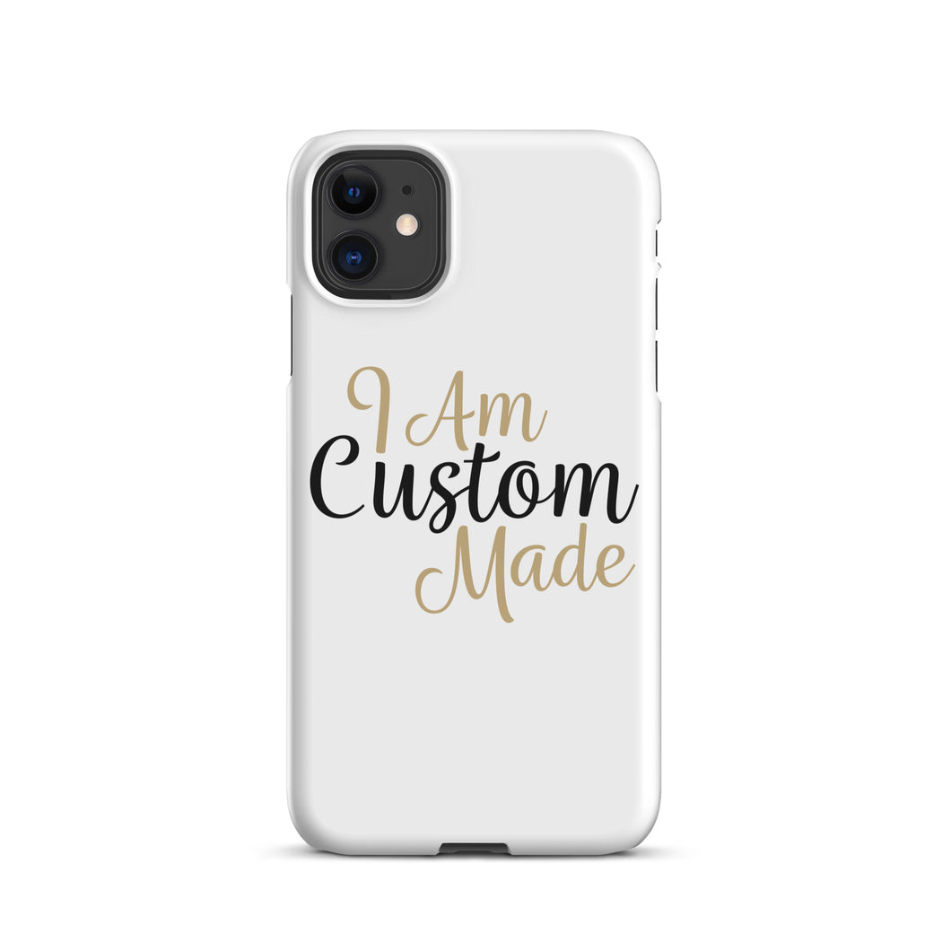 I AM CUSTOM MADE | Snap case for iPhone®