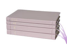 Load image into Gallery viewer, Deluxe: Old Testament (book1), New Testament with Bible References (book 2), Book of Mormon (book 3), Doctrine & Covenants and Pearl of Great Price with Triple Combination References (book4)