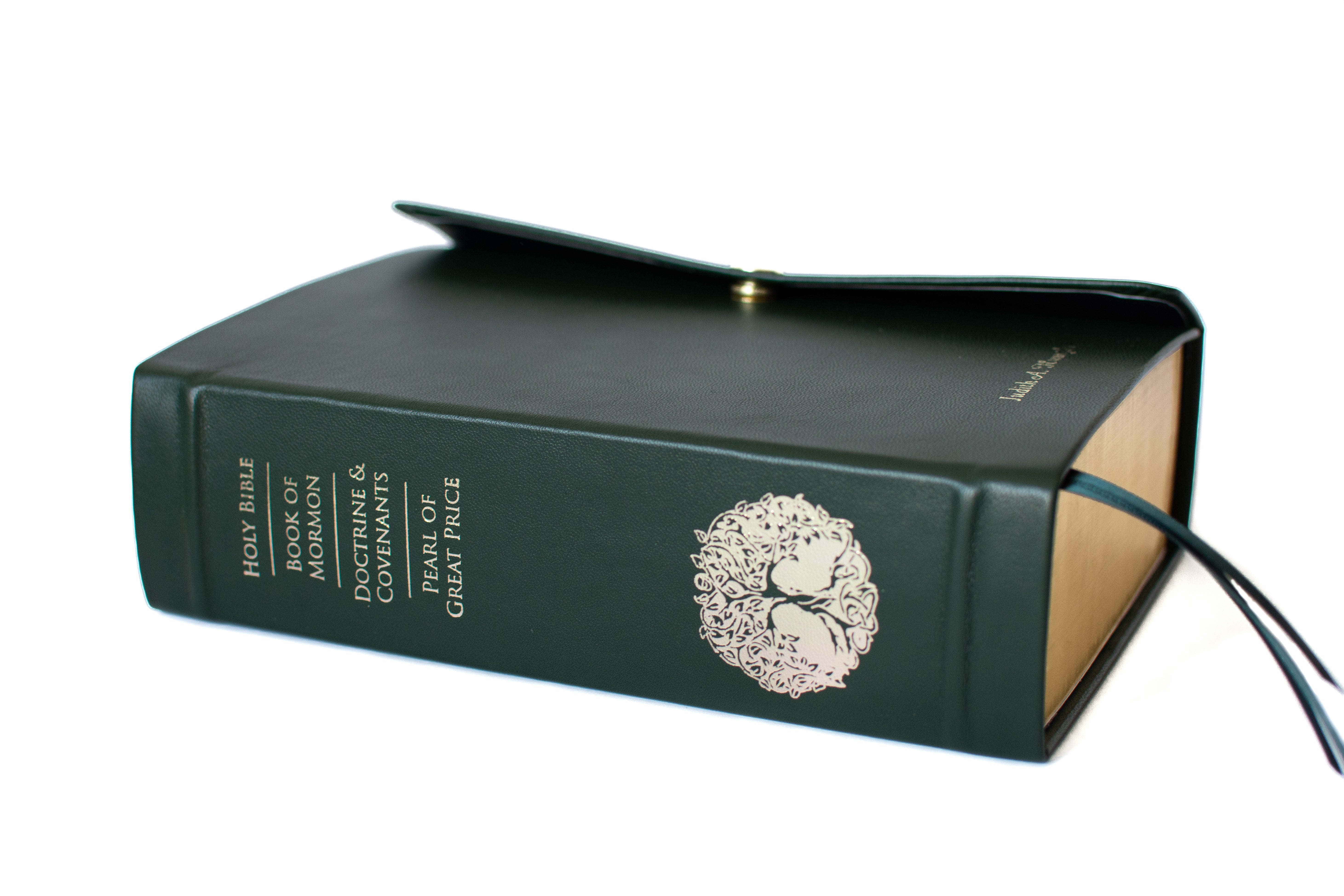 Quad Customizable Scripture Premium Quad: Large Print | Book of Mormon, Bible, D&C