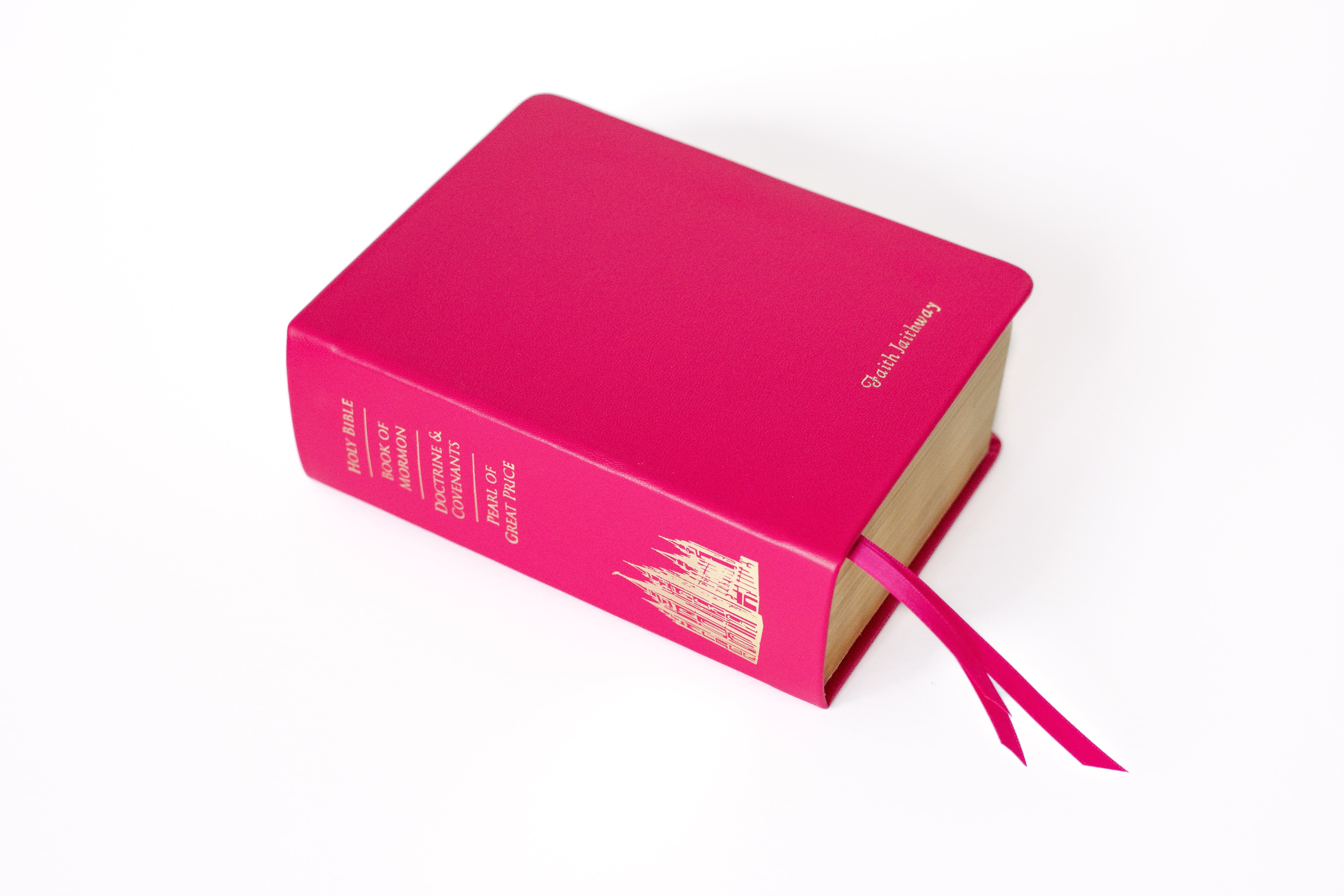 Quad Customizable Scripture Premium: Quad Regular | Custom LDS Quad Scriptures