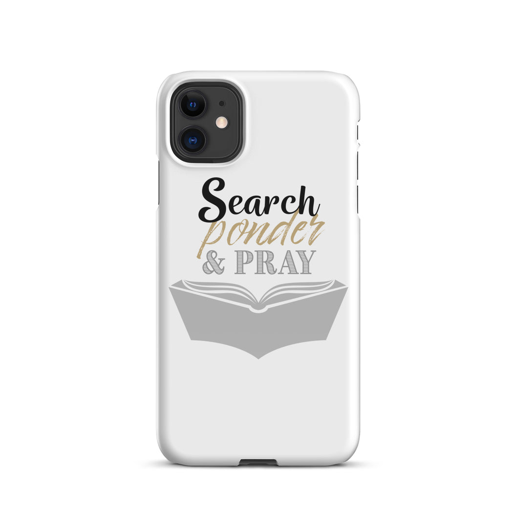 Search, Ponder & Pray | Snap case for iPhone®