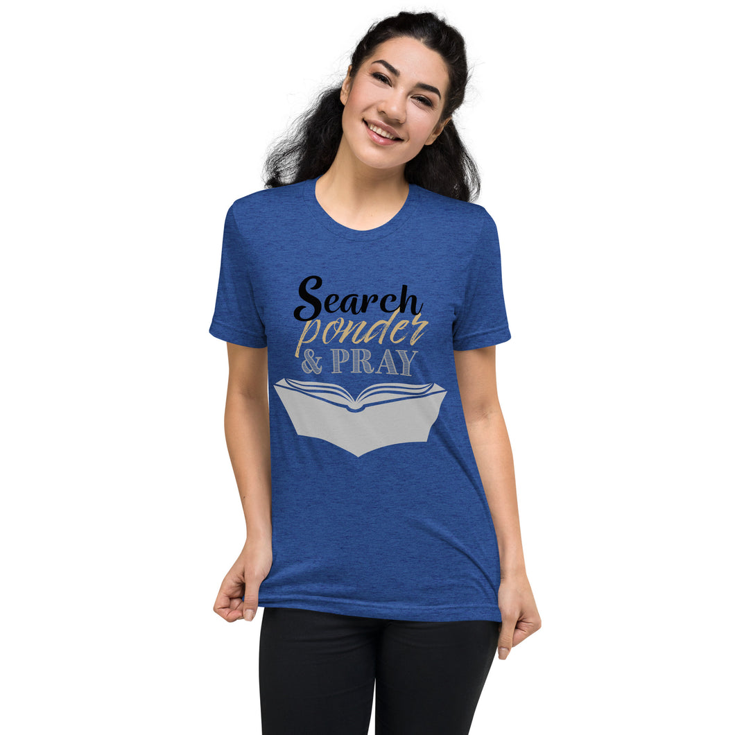 Search, Ponder & Pray | Short sleeve t-shirt