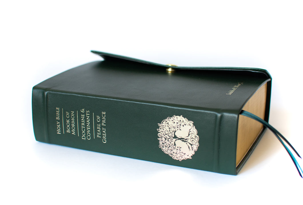 Premium Quad: Large Print | Book of Mormon, Bible, D&C