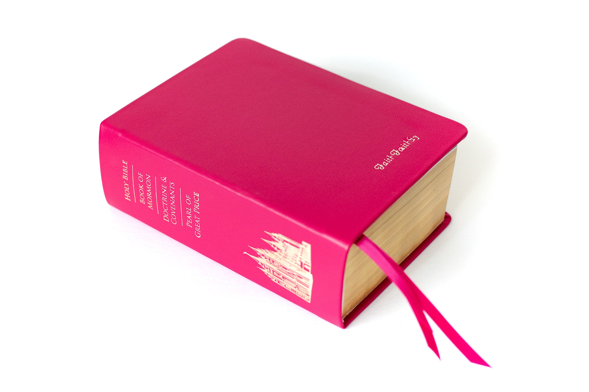 Premium: Quad Regular | Custom Colored LDS Scriptures