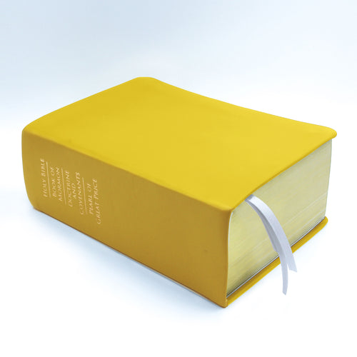 Basic: Quad - Banana Colored Scriptures - Colored Scriptures by Custom LDS Scriptures
